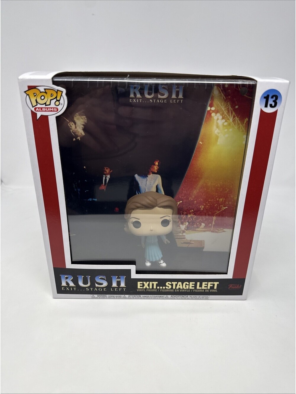Funko Pop Albums Rush Exit Stage Left #13 Vinyl Figure New Rock Music